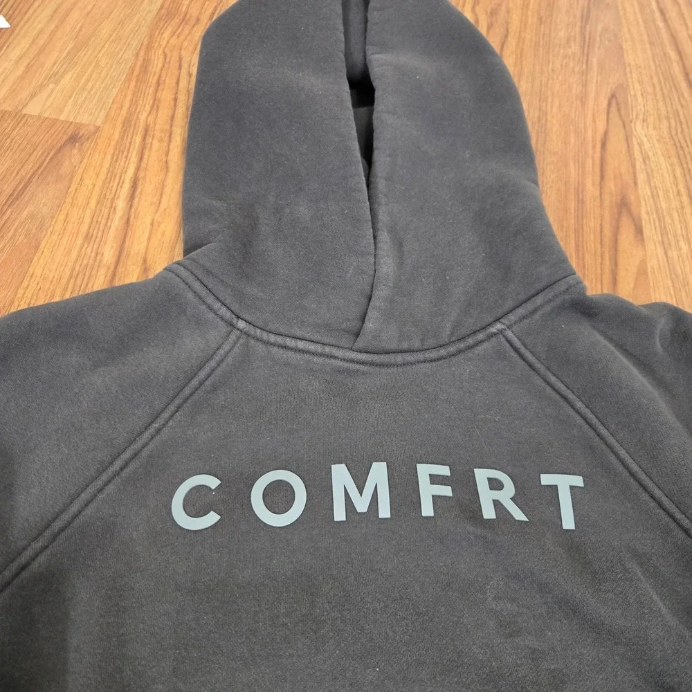 Comfrt Tranquil Sweatsuit pants Hoodie Kids Size L Jogger Set Signature Charcoal